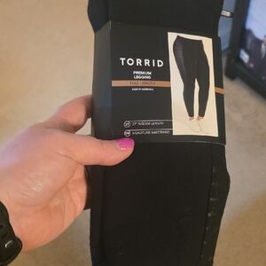 Torrid Black Full-Length Leggings